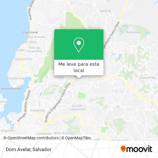 Dom Avelar mapa