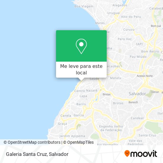 Galeria Santa Cruz mapa