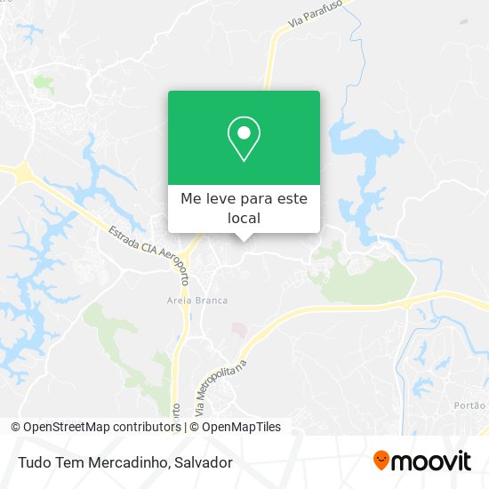 Tudo Tem Mercadinho mapa