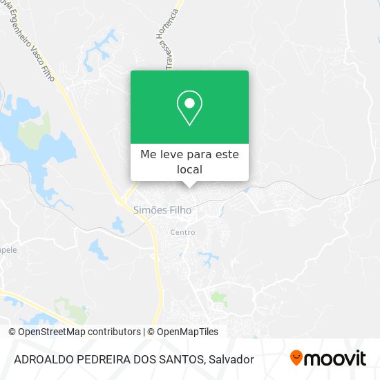 ADROALDO PEDREIRA DOS SANTOS mapa