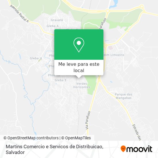 Martins Comercio e Servicos de Distribuicao mapa