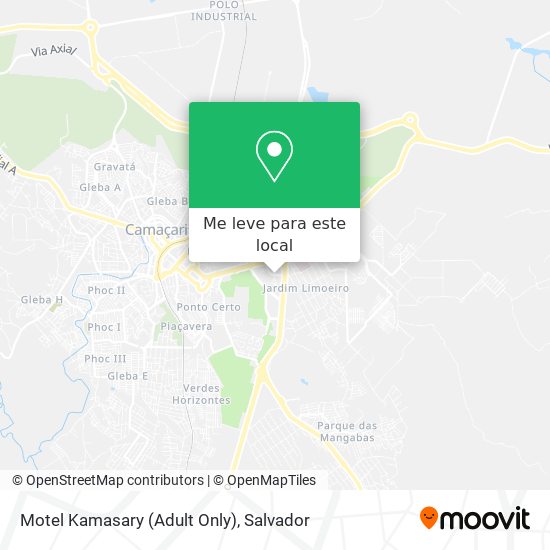 Motel Kamasary (Adult Only) mapa