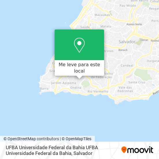 UFBA Universidade Federal da Bahia UFBA Universidade Federal da Bahia mapa