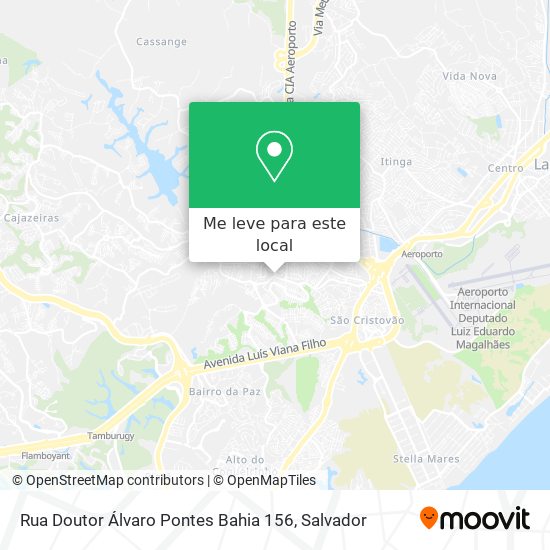 Rua Doutor Álvaro Pontes Bahia 156 mapa