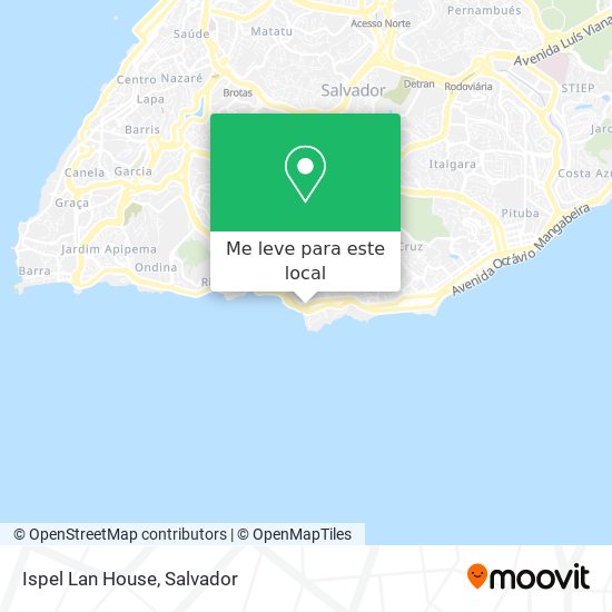 Ispel Lan House mapa