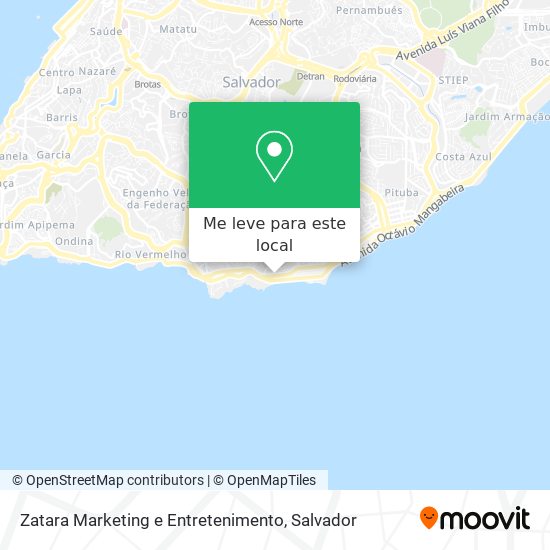 Zatara Marketing e Entretenimento mapa