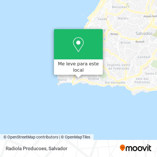 Radiola Producoes mapa