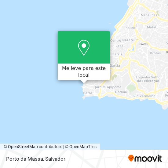 Porto da Massa mapa