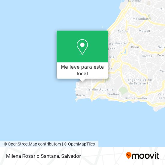 Milena Rosario Santana mapa