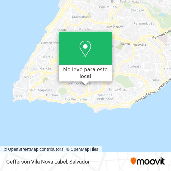 Gefferson Vila Nova Label mapa