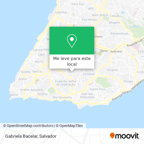 Gabriela Bacelar mapa