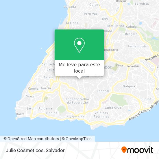 Julie Cosmeticos mapa