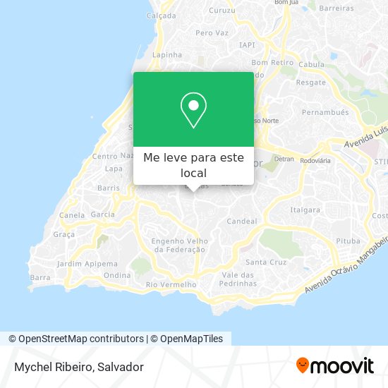 Mychel Ribeiro mapa