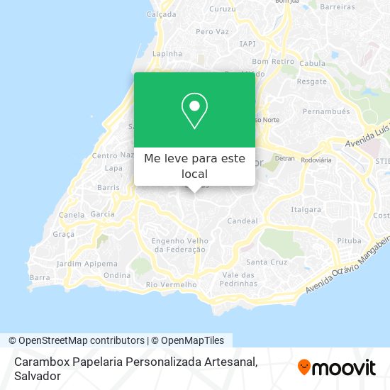 Carambox Papelaria Personalizada Artesanal mapa