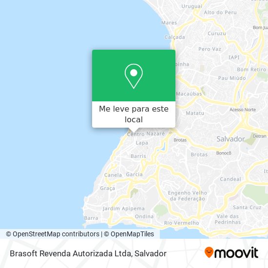 Brasoft Revenda Autorizada Ltda mapa