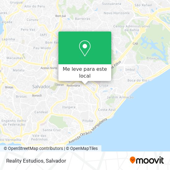 Reality Estudios mapa