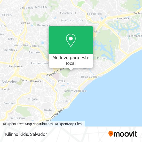 Kilinho Kids mapa