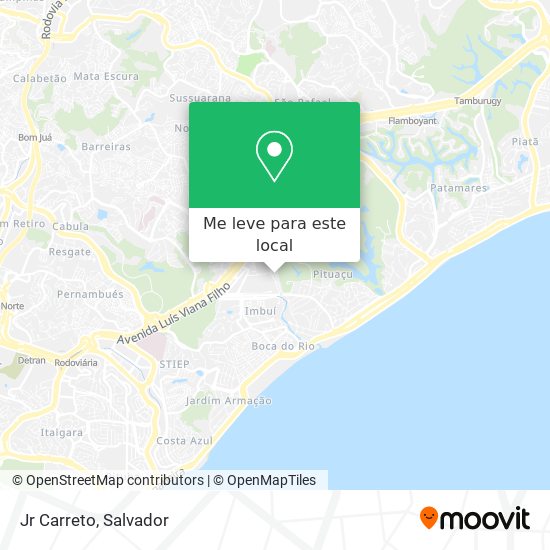 Jr Carreto mapa