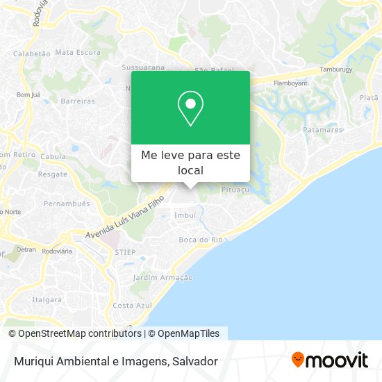 Muriqui Ambiental e Imagens mapa