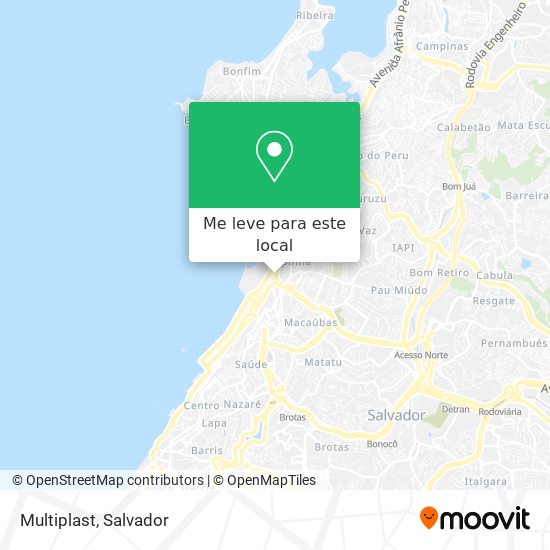Multiplast mapa