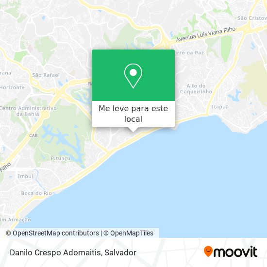 Danilo Crespo Adomaitis mapa