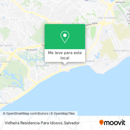 Vidheira Residencia Para Idosos mapa