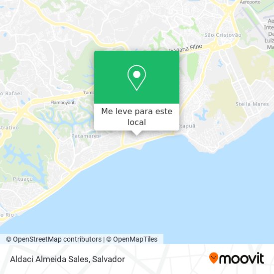 Aldaci Almeida Sales mapa