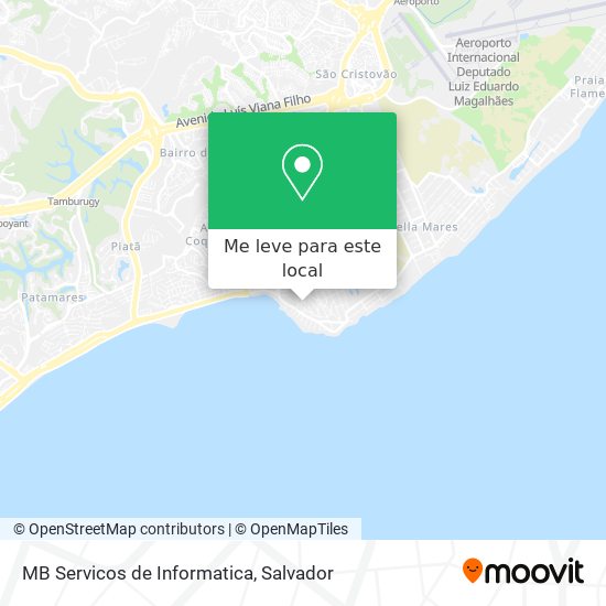 MB Servicos de Informatica mapa