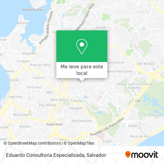 Eduardo Consultoria Especializada mapa