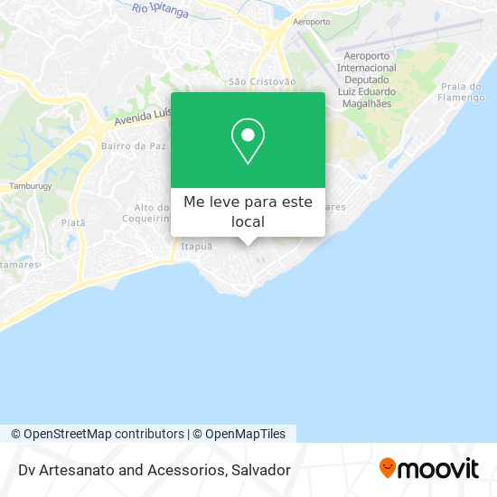 Dv Artesanato and Acessorios mapa