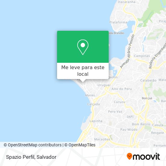 Spazio Perfil mapa