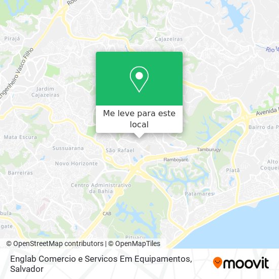 Englab Comercio e Servicos Em Equipamentos mapa