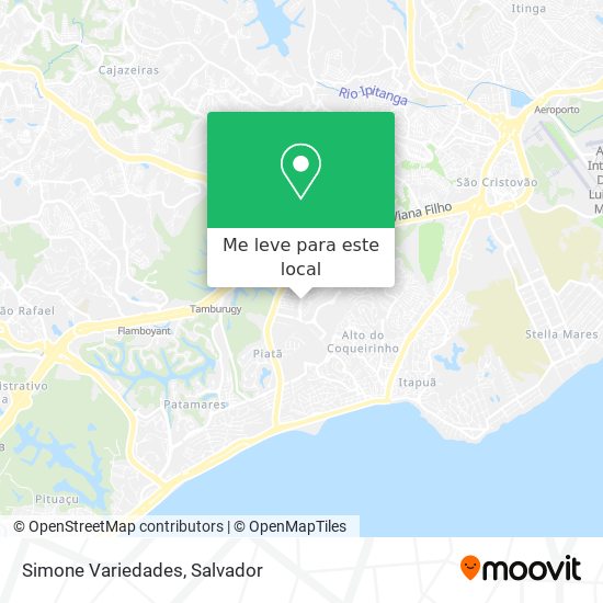 Simone Variedades mapa
