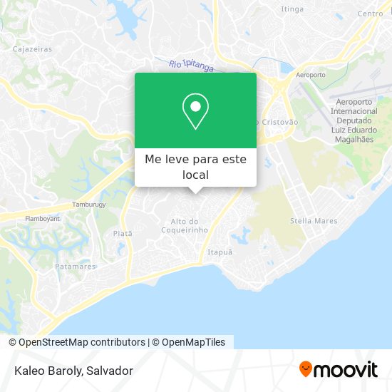 Kaleo Baroly mapa