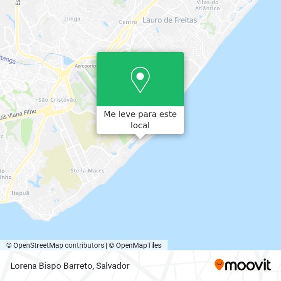 Lorena Bispo Barreto mapa