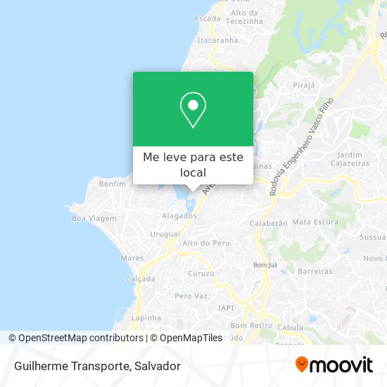 Guilherme Transporte mapa