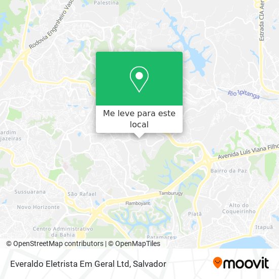 Everaldo Eletrista Em Geral Ltd mapa