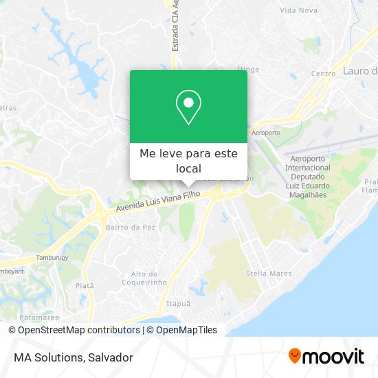 MA Solutions mapa