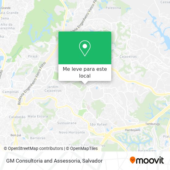 GM Consultoria and Assessoria mapa