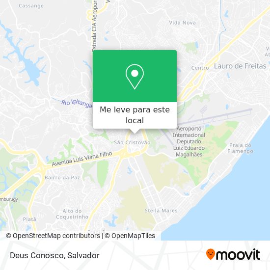 Deus Conosco mapa