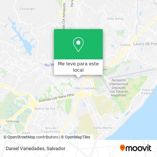 Daniel Variedades mapa