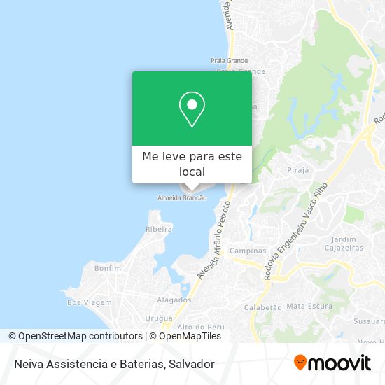 Neiva Assistencia e Baterias mapa