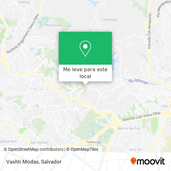 Vashti Modas mapa