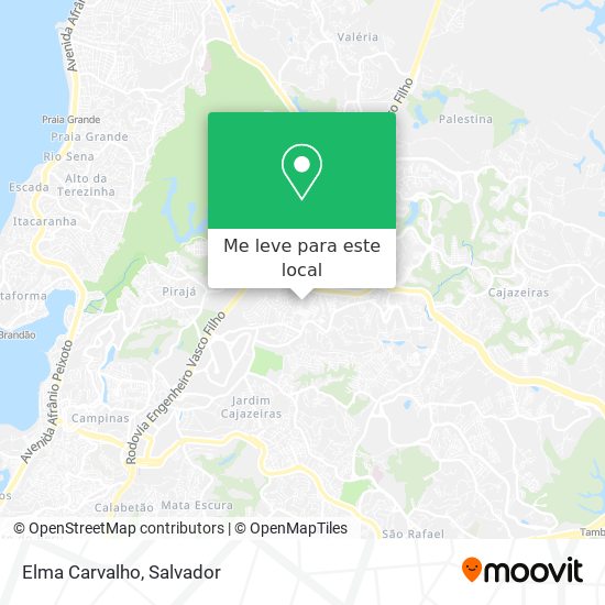 Elma Carvalho mapa