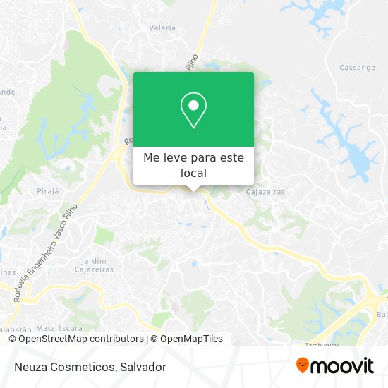 Neuza Cosmeticos mapa