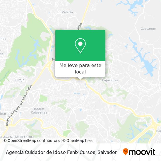 Agencia Cuidador de Idoso Fenix Cursos mapa