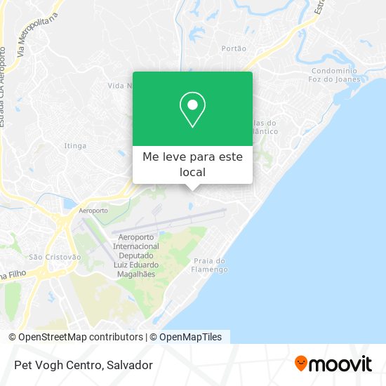 Pet Vogh Centro mapa