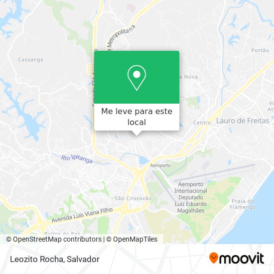 Leozito Rocha mapa