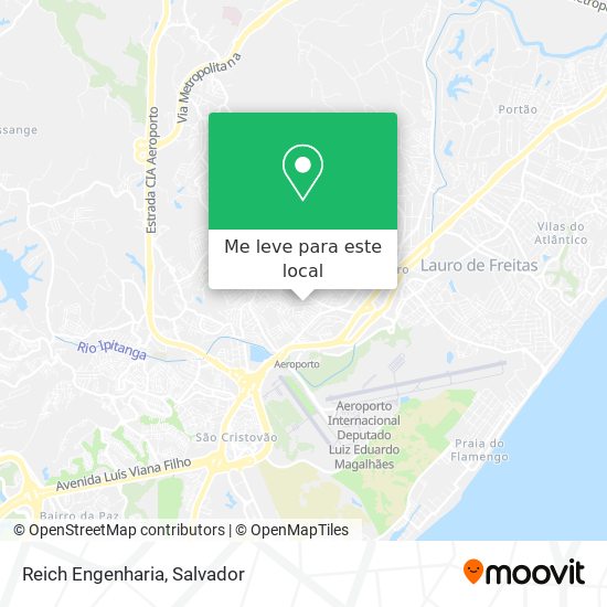 Reich Engenharia mapa