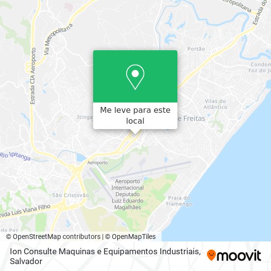 Ion Consulte Maquinas e Equipamentos Industriais mapa